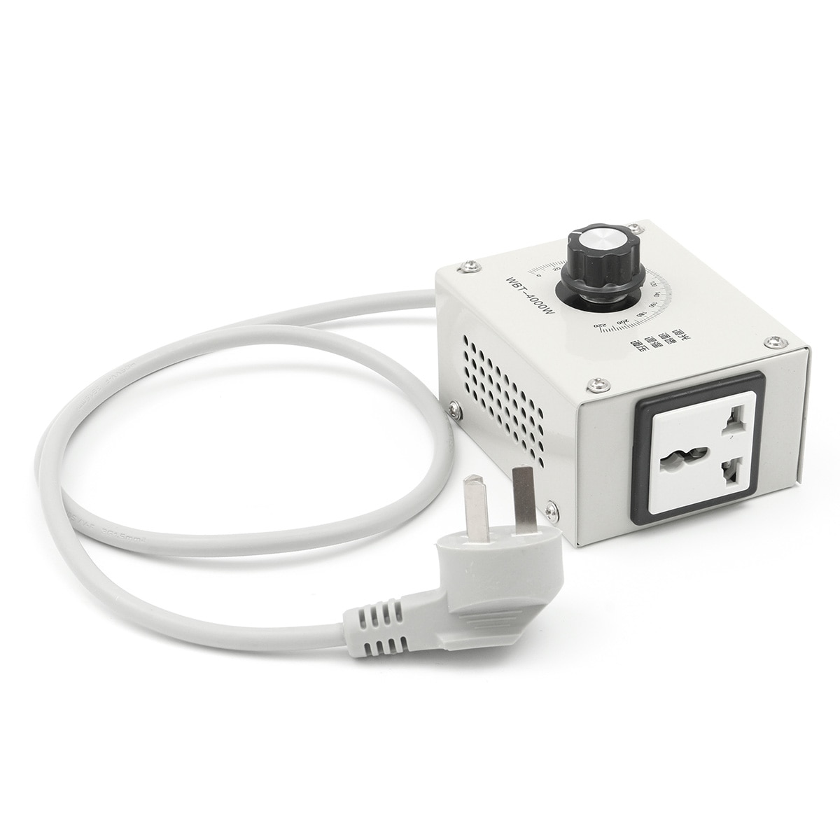 Motor Speed Controller 4000W AC 220V Variable Voltage Controller Control For Fan Speed Motor Dimmer 107x56x84mm