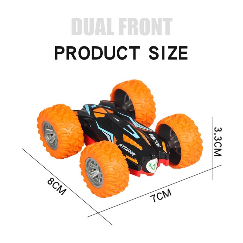 Dubbelzijdig 3D Flip Afstandsbediening Auto Robot Rc Auto Speelgoed Drift-Buggy Crawler Batterij Operated Stunt Machine Radio bestuurbare Auto