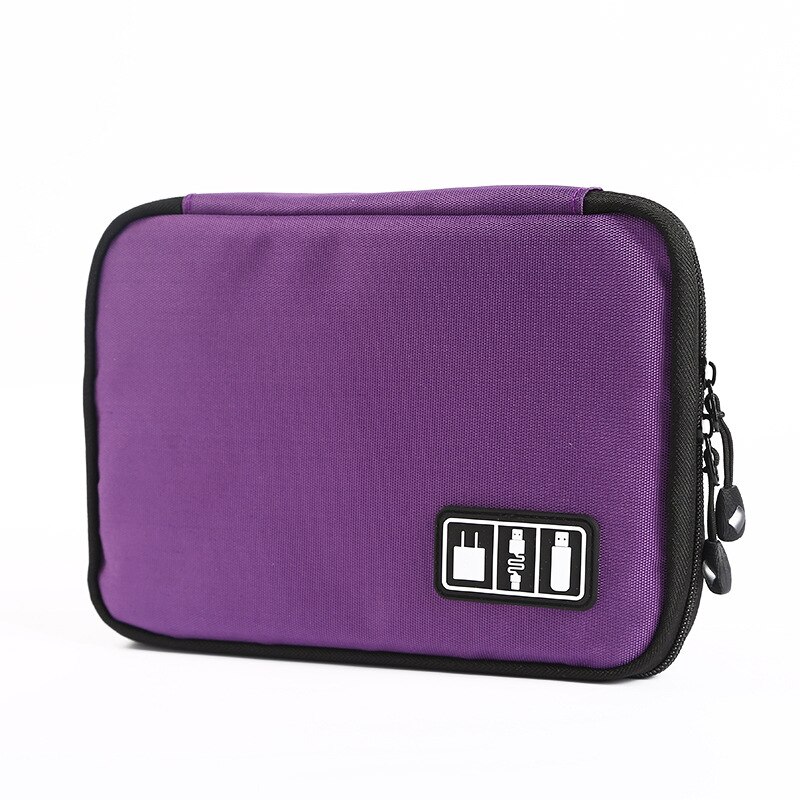 Watch Organizer Box FOR Apple watch bands iWatch Packaging Watchband Holder roll bag Accessories Portable Storage winder Case: Purple