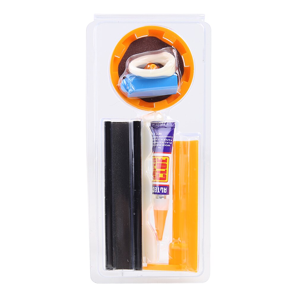 Plastic Pool Cue Tip Repair Tool Repair Kit Household Billiards Tip Glue Sport Snooker Cue Children Birthday Supply