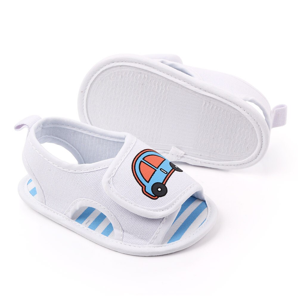 Neugeborenen Baby Infantil Mädchen Schuhe für 1 Jahr Karikatur Auto Sandalen Kleinkind Junge Sandales Kleinkind Sommer Trainer