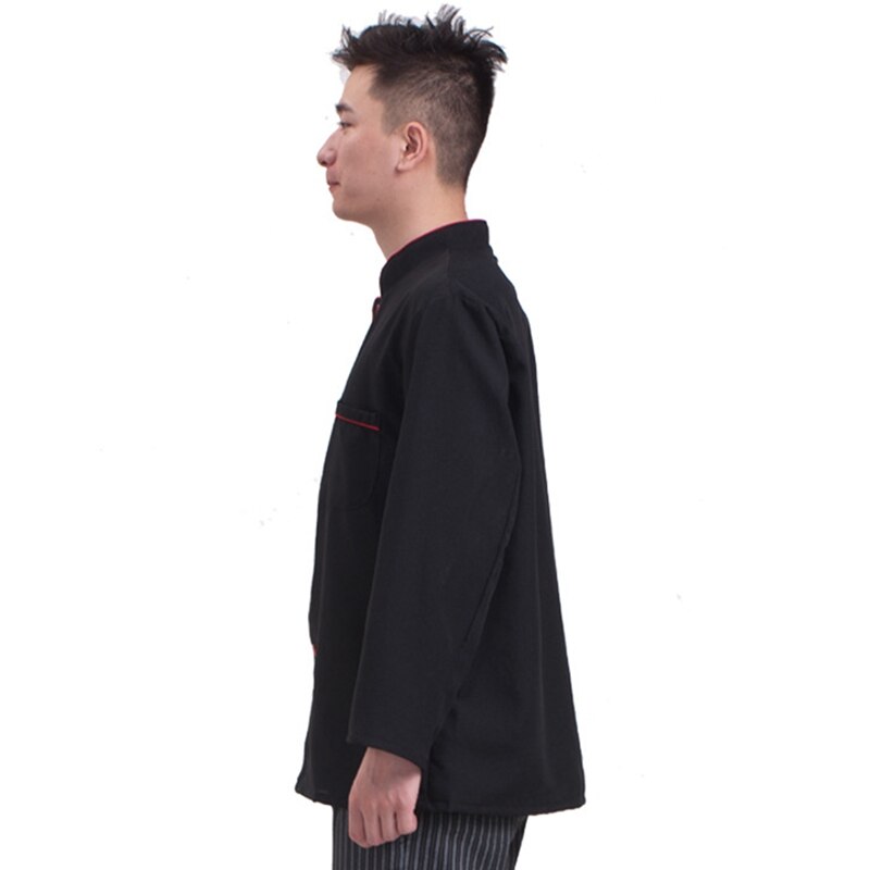 Long Sleeve Chef Uniform Kitchen Restaurant Cooking Clothes Bakery Catering Uniform Breathable Waiter Work Wear Chef Jackets