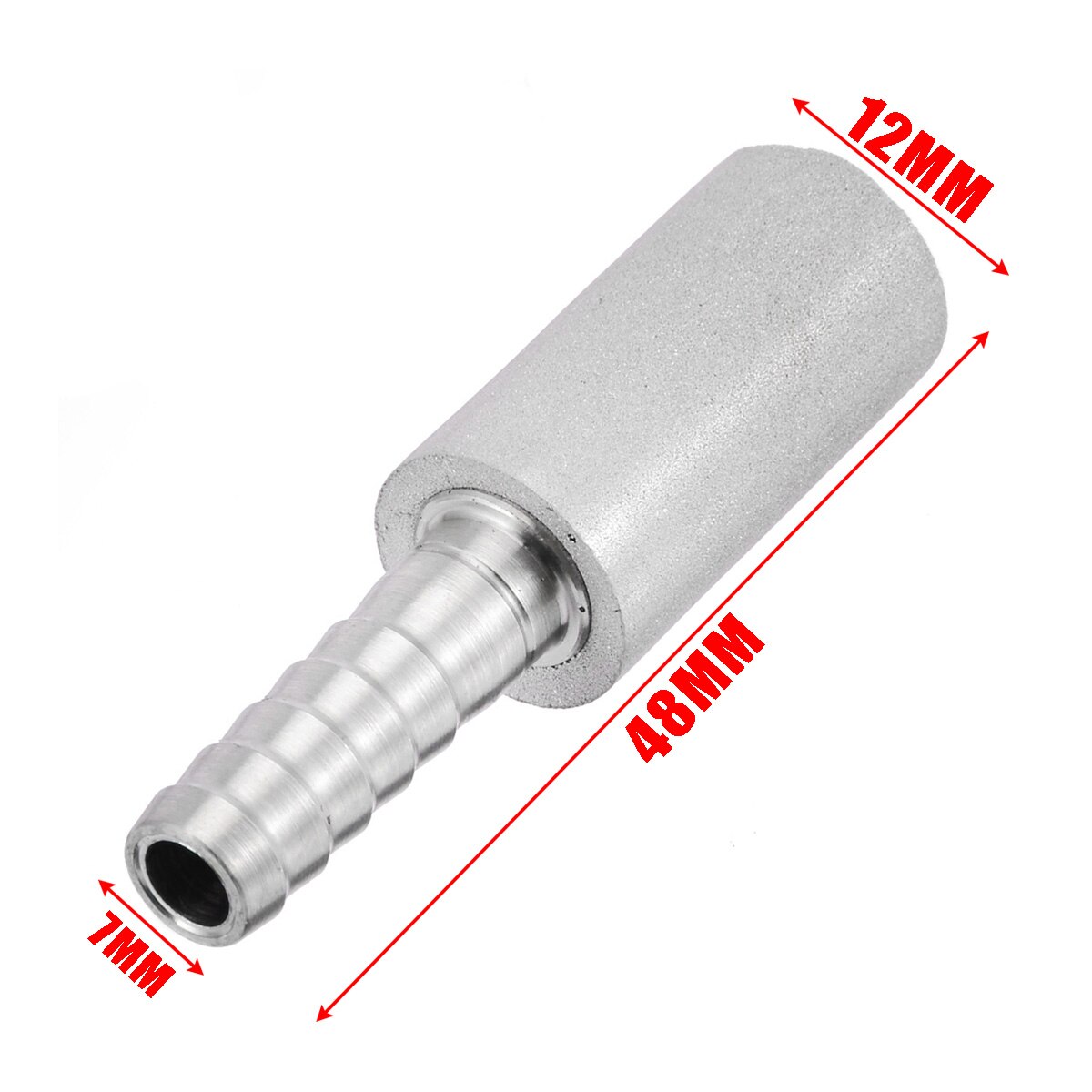 Mini 0.5um Oxidized Stone Brewing Aeration Stone Stainless Steel Beer Carbonation Diffusion Stone For DIY Home Brewing Barware