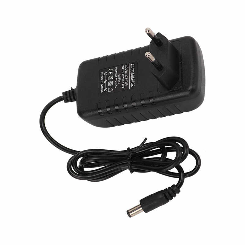 Power Supply Adapter EU Plug 100‑240V Power Source Transformer Energy Saving for Monitor