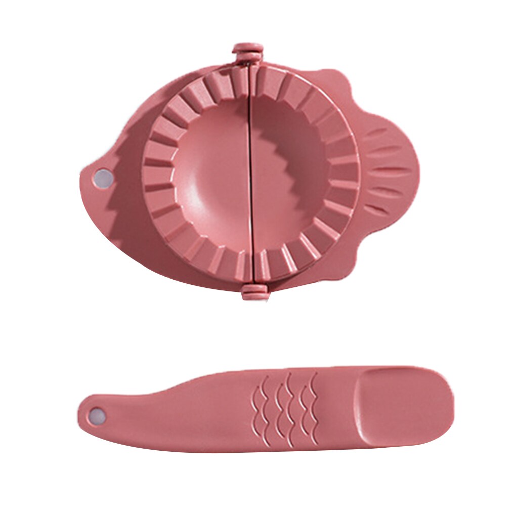 Plastikowa maszynka robić pierogów obwoluta krajalnica robić ciasta ciasto Ravioli forma ciasto Crimper gadżety kuchenne: 2