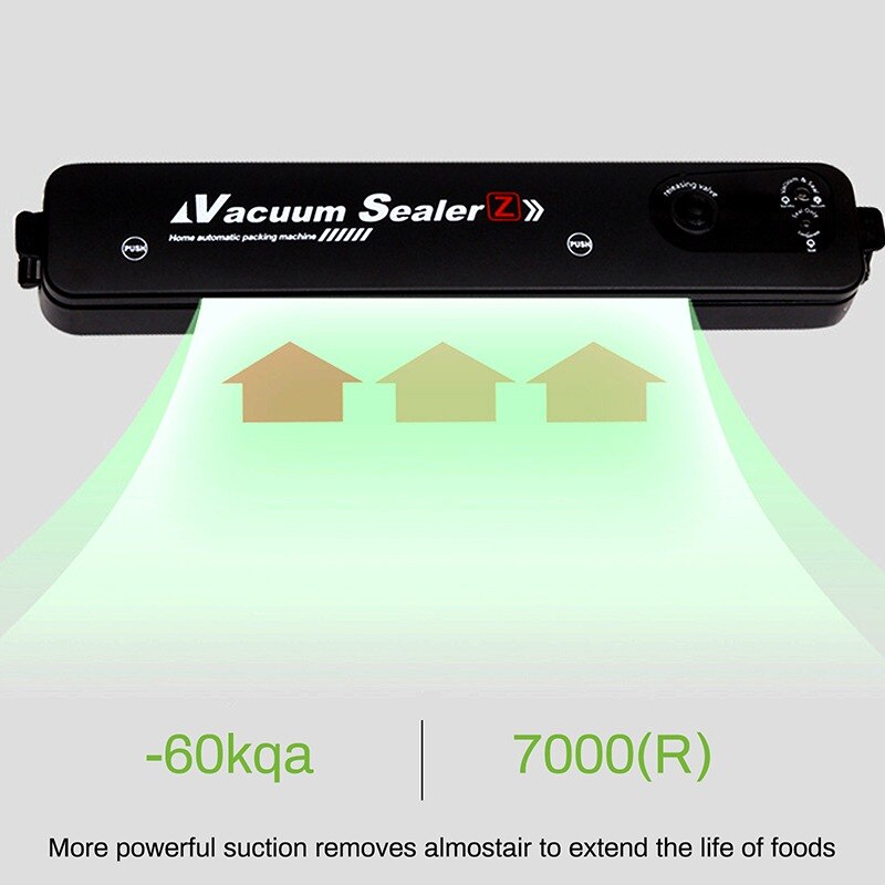 220V/110V Vacuum Sealer Machine Automatic Food Sealer for Food Savers Dry &amp; Moist Modes Compact Vacuum Packing Machine