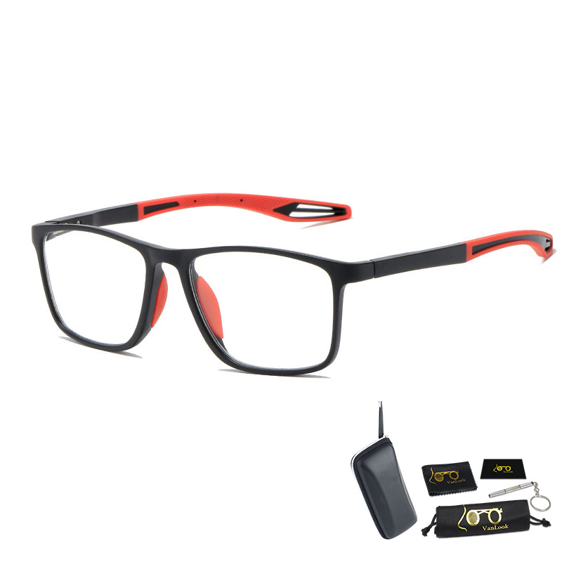 Gafas de lectura multifocales progresivas para hombre y mujer, lentes con bloqueo de luz azul TR90, montura cuadrada deportiva de aluminio y magnesio, UV400 + 2 3: Blanco / +350