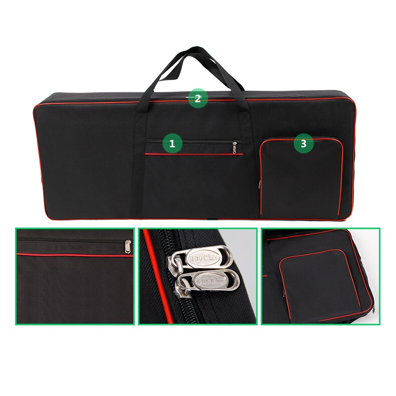 61 Key Keyboard Instrument Keyboard Bag Thickened Waterproof Electronic Piano Cover Case For Electronic