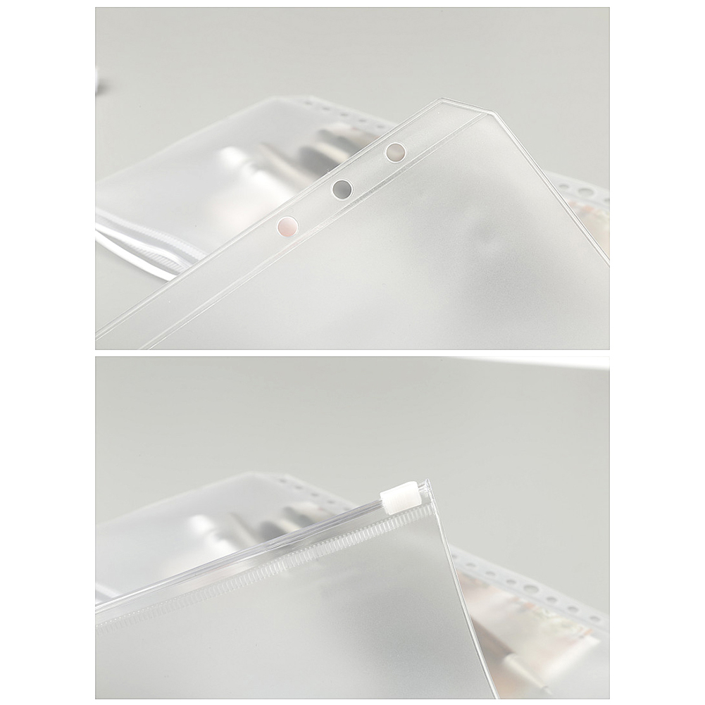 Pochette zip transparente - A5 / A6 / A7 - Pochette A5