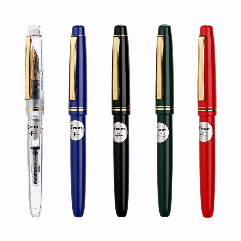 PILOT 78g 78g+ 22k golden Transparent color original Iridium fountain pen students practice calligraphy ef f m nib
