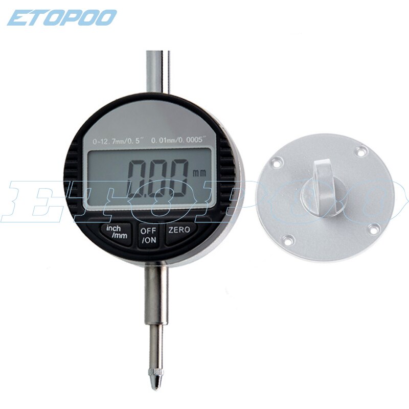 Accuracy 25mm 0.01mm Electronic Micrometer Digital Indicator 0-25.4mm/1" Electronic Dial Gauge Digital Dial Indicator Gauge