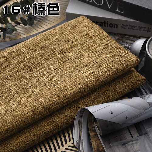 Width 148cm Old Coarse Linen Cloth Cotton fiber Diy sofa upholstery fabric Diy Tablecloth By the yard: 16