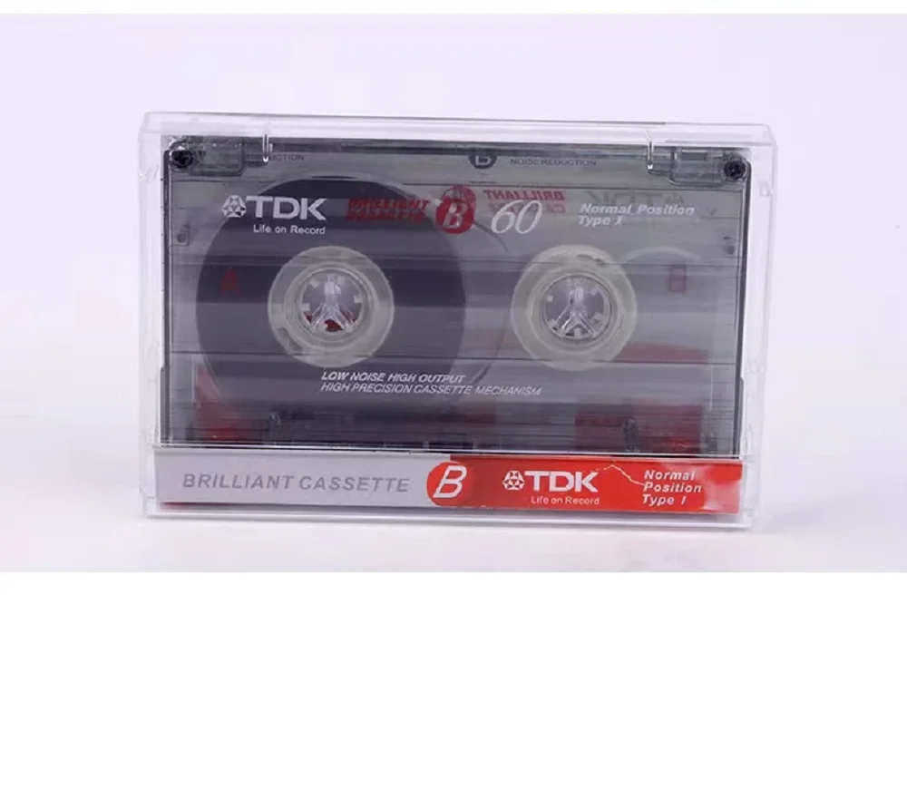 10PCS High Qulity Standard Cassette Blank Tape Player Empty 60 Minutes Magnetic Audio Tape Recording For Speech Music Recording