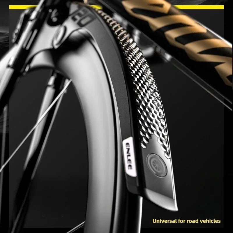 Bicycle Quick Release Extended Mudguard for Front Rear Wheel 700C Gravel Road Bike Fender Strong PP Mud Fender Outdoor Protector