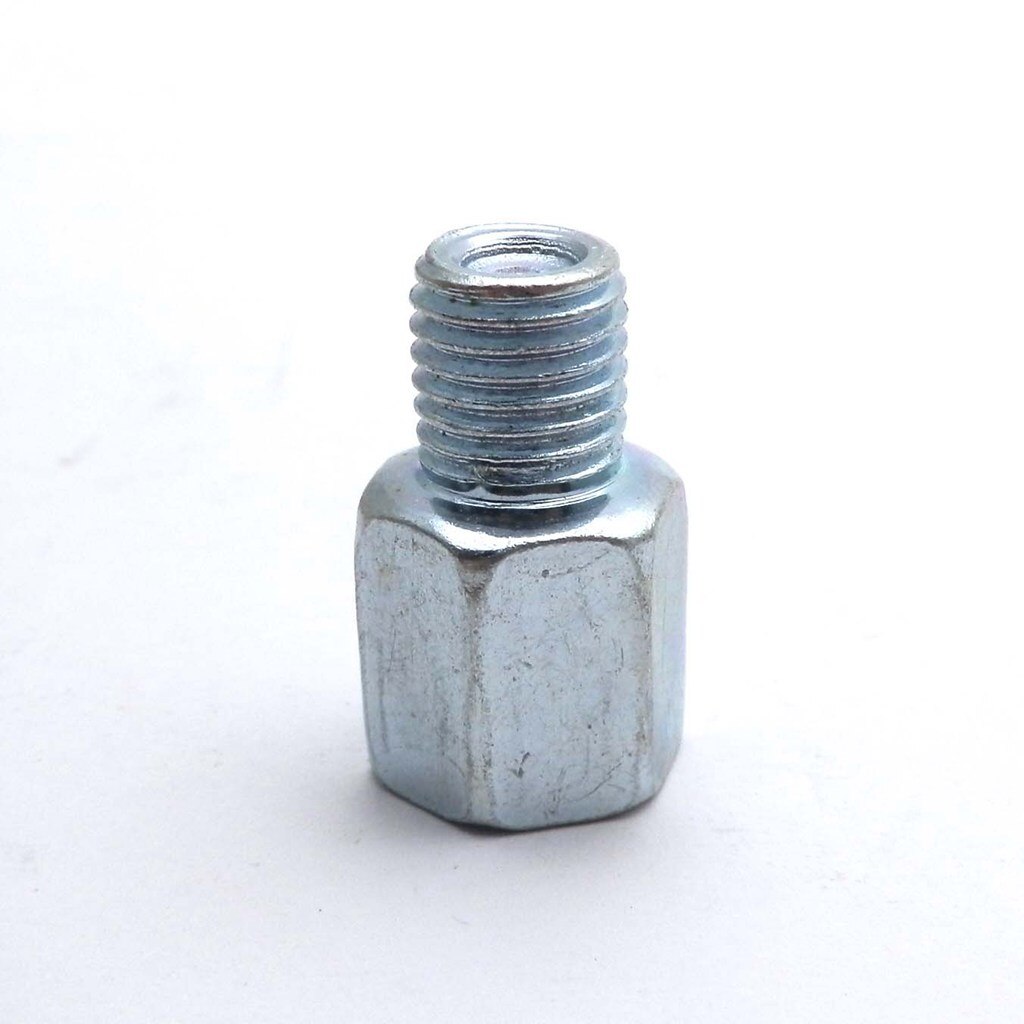 Paar Roller Motorrad Hinten Spiegel Adapter M10 10MM M8 8MM 6MM Im Uhrzeigersinn Anti-im uhrzeigersinn Rechts Links hand gewinde Ändern Schraube