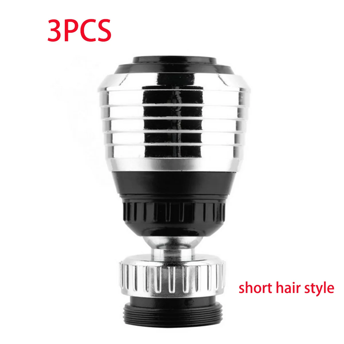 3 Stuks Mondstuk Voor Kraan Froter Mixer Beluchter Water Besparing Kraanmondstuk Hulpstuk Water Diffuser Keuken Kraan Sproeier Adapter: WHITE
