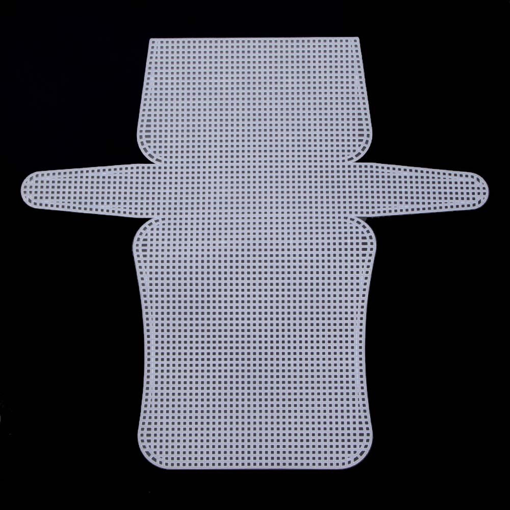 DIY Woven Bag Grid Cross Stitch Plastic Template Sheet Gold Velvet Thread Woven Bag Can Be Cut Material Bag: L