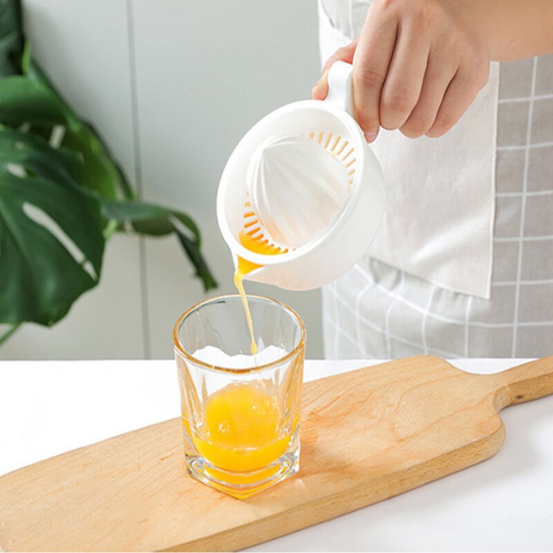 Køkken tilbehør manuel plast frugt værktøj appelsin citronpresser juicer maskine bærbar saftpresser