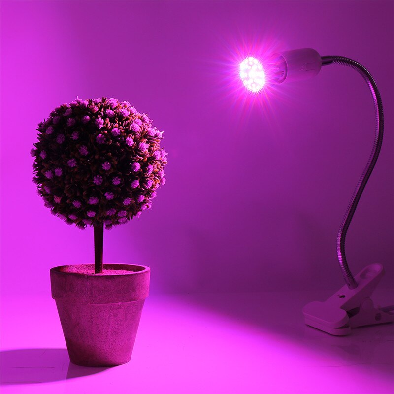 Led kweeklamp hydrocultuur groeilamp  e27 led kweeklampen  gu10 full spectrum 85-220v uv ir lamp plant  e14 bloem zaailing fitolamp