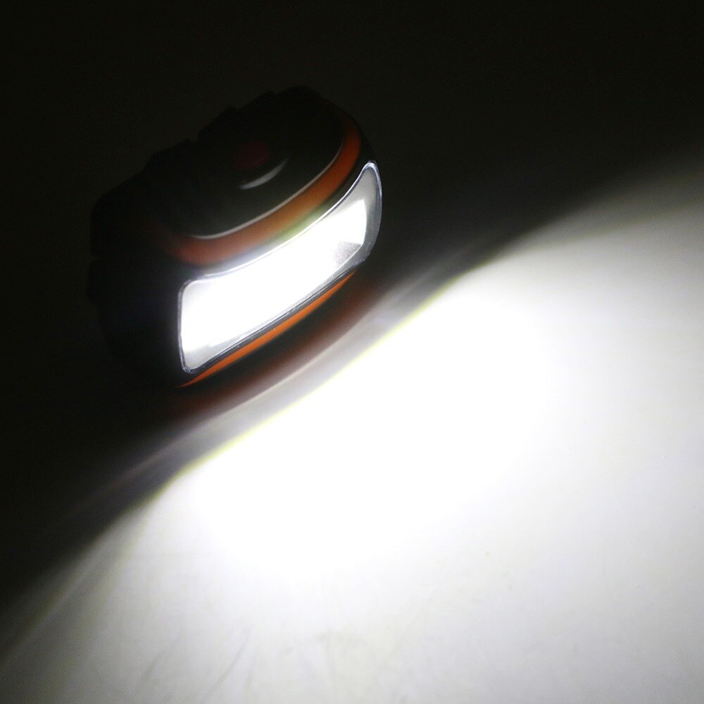 Mini 6 *  smd led koplamp hoofdlamp zaklamp voor wandelen kamperen nachtvissen waterdichte koplamp  by 3 aaa-batterijen