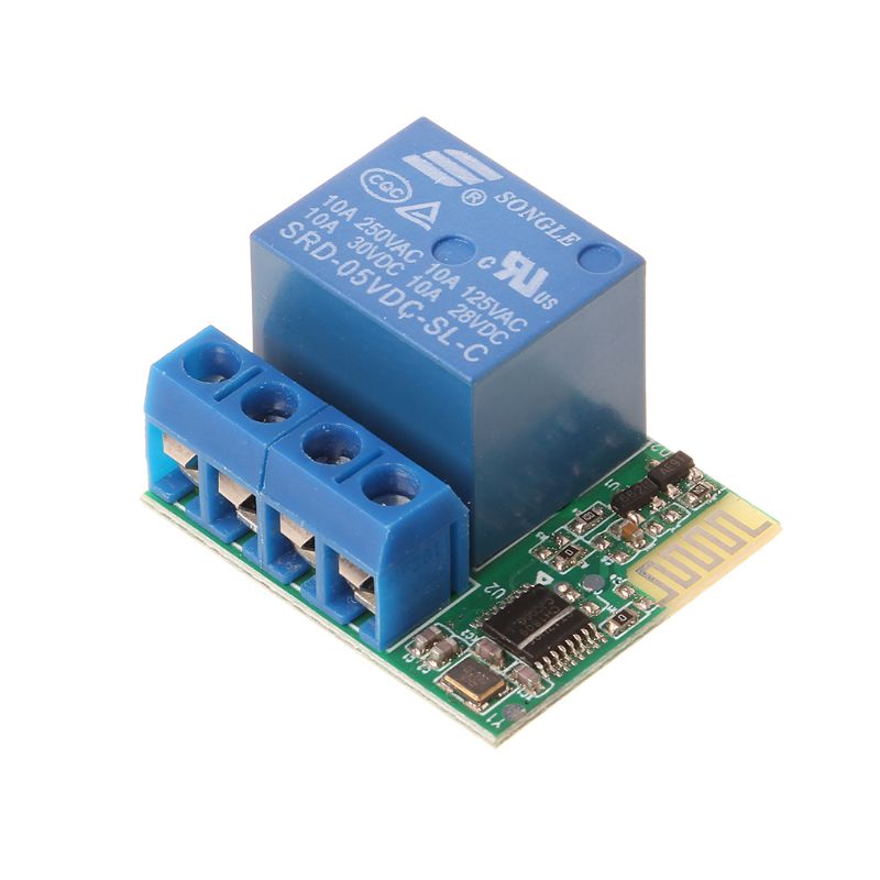 Relay Switch With Bluetooth APP Control Time-Relayed Module For Accesse Controlling Motor LED Light Mayitr 4XFB