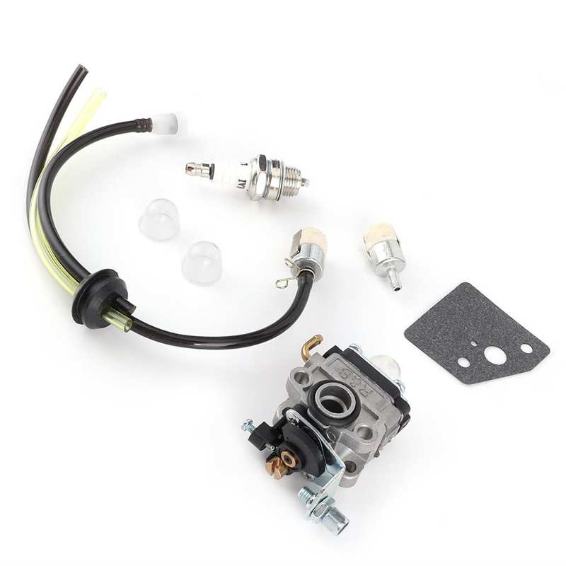 Carburetor Carb Fuel Line Kit Fit for Honda GX31 GX22 FG100 Little Wonder Mantis Tiller 16100-ZM5-80 Garden Carburetor