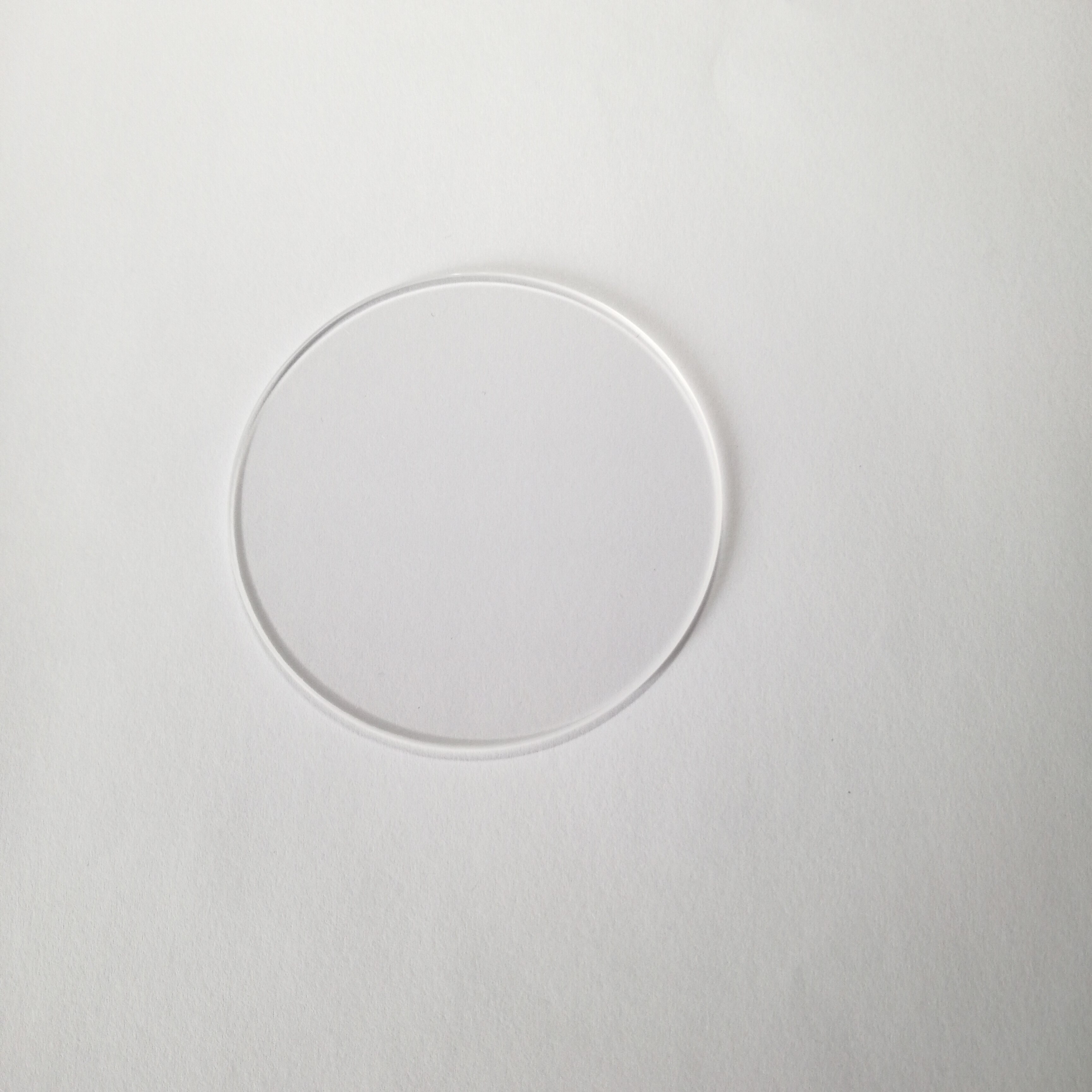 Jgs 1 75*2.0mm smeltet silica vindue kvartsglas disk polering plade