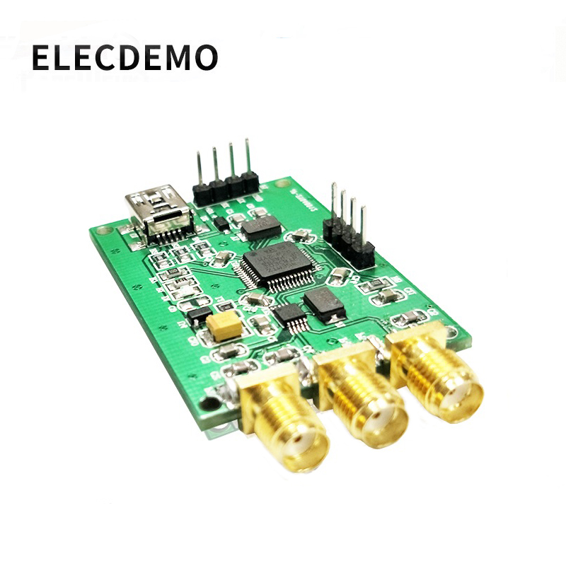 Square Wave Generator Three Channel Signal / Clock / Square Wave Generator Module 8K-100M High Precision 12 Resolution