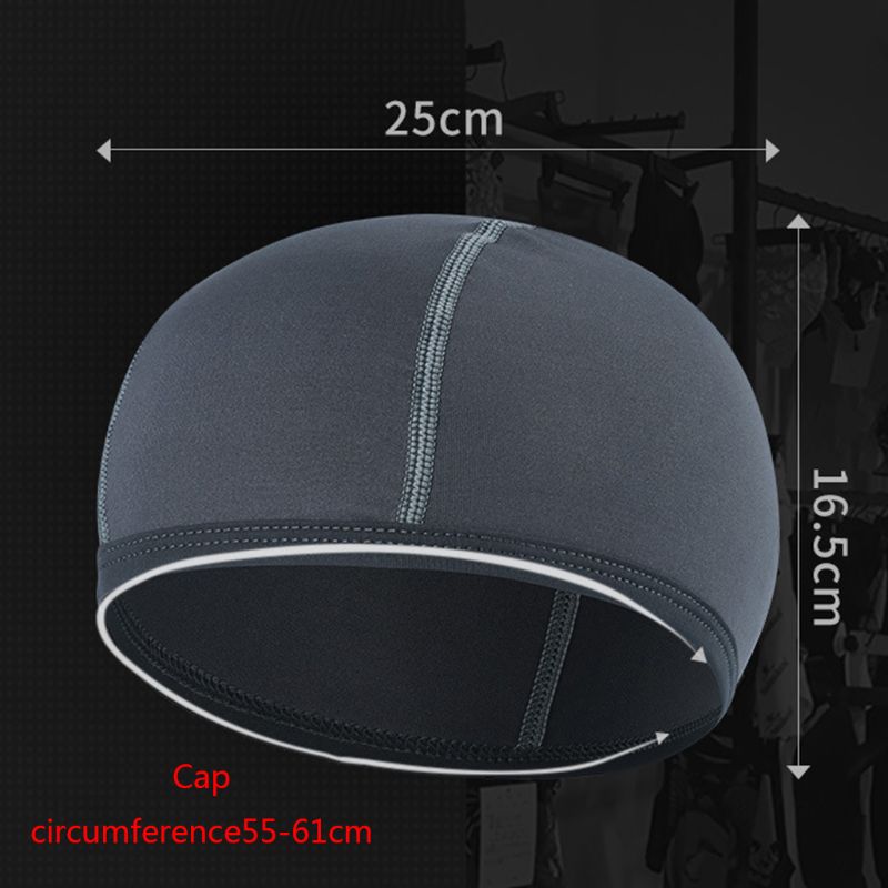Casco de motocicleta gorro interior para ciclismo al aire libre gorro de secado rápido transpirable bajo casco gorro para casco equipo de ciclismo