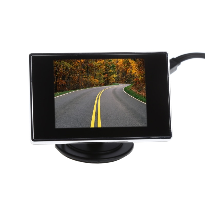 3,5 "Mini Tft LCD Monitor Bildschirm DVD VCD Für Auto Rückfahrkamera