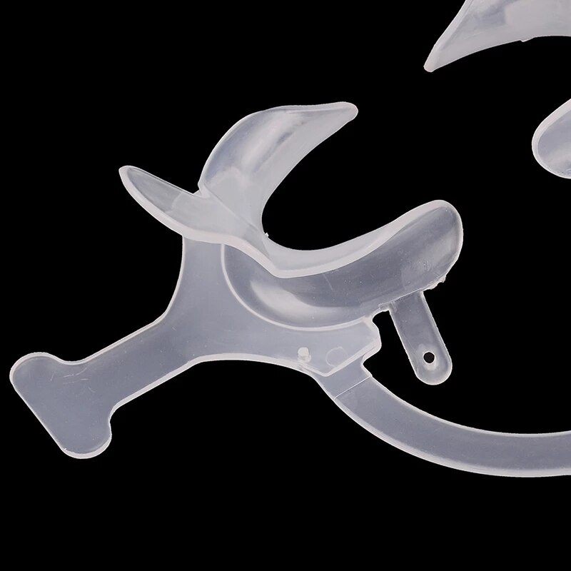Mond Opener Expander Dental Intraoral Cheek Lip Retractor Orthodontische C Type Met Handvat Autoclaaf Tandheelkunde Materiaal 3/5 Pcs