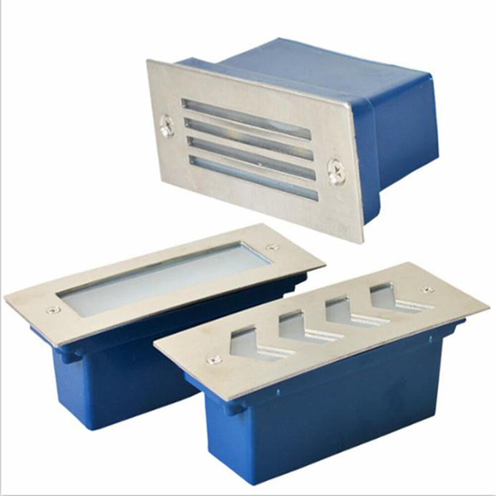 Pathway Garden Staircase Corner Outdoor Waterproof Footlight Stair Lamp Rectangular Led High Brightness Step Light Park Wall