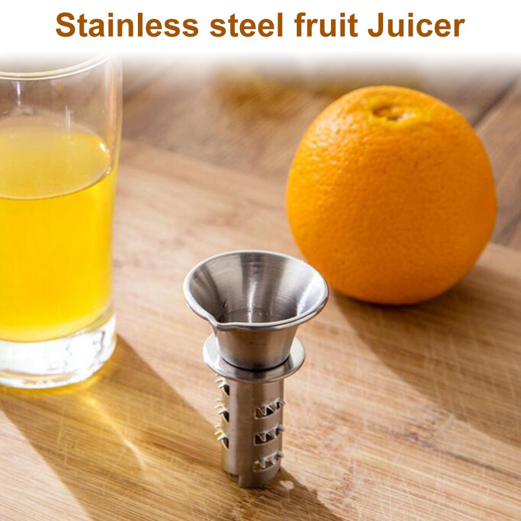 Juice Squeezer Manual Stainless Steel Fruit Juicer Household Lemon Orange Maker Press Tool