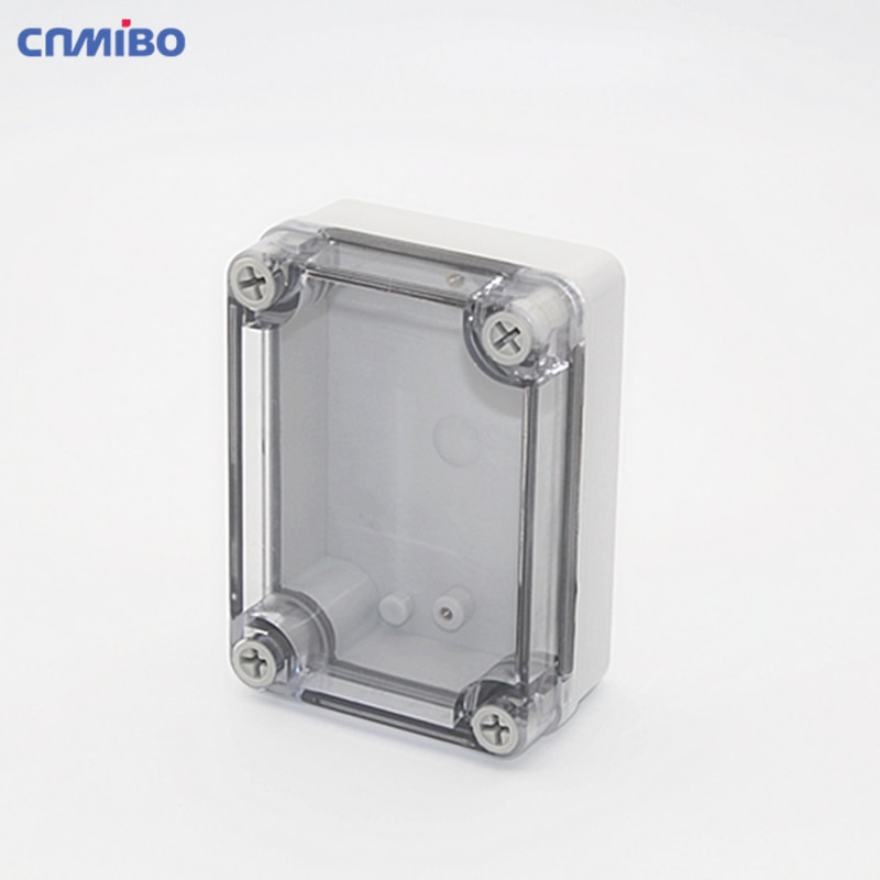 DIY 95*65*55 mm PC plastic clear/transparent cover waterproof junction box IP68 project box