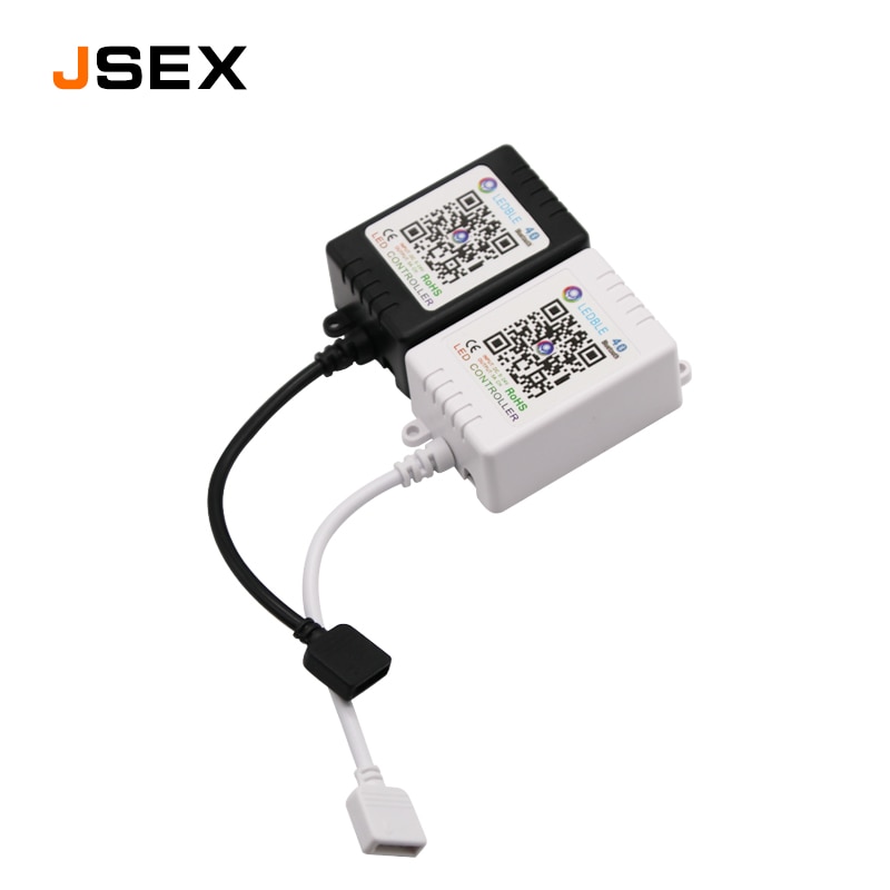 Mini LED RGB Bluetooth Controller Afstandsbediening Led Strip Draadloze Controller Voor Led Strip Muziek RGB Led Smart Tijd Controller 5V 24V