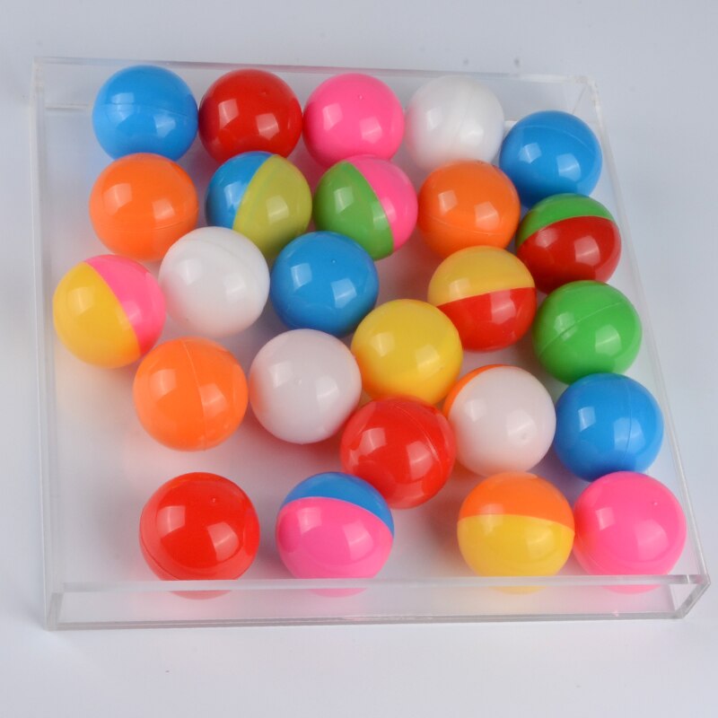Balle de tennis multicolore, 100 pièces, 4cm, 8 couleurs, rouge, jaune, bleu, vert, blanc, rose