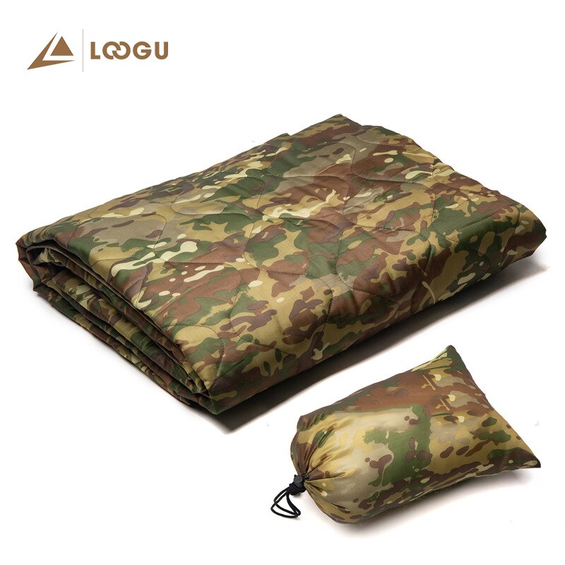 Loogu Winter Outdoor Katoenen Dekbed Ultralight Reizen Jungle Keep Warm Camping Sjaal Comfortabel Slapen Tent Deken