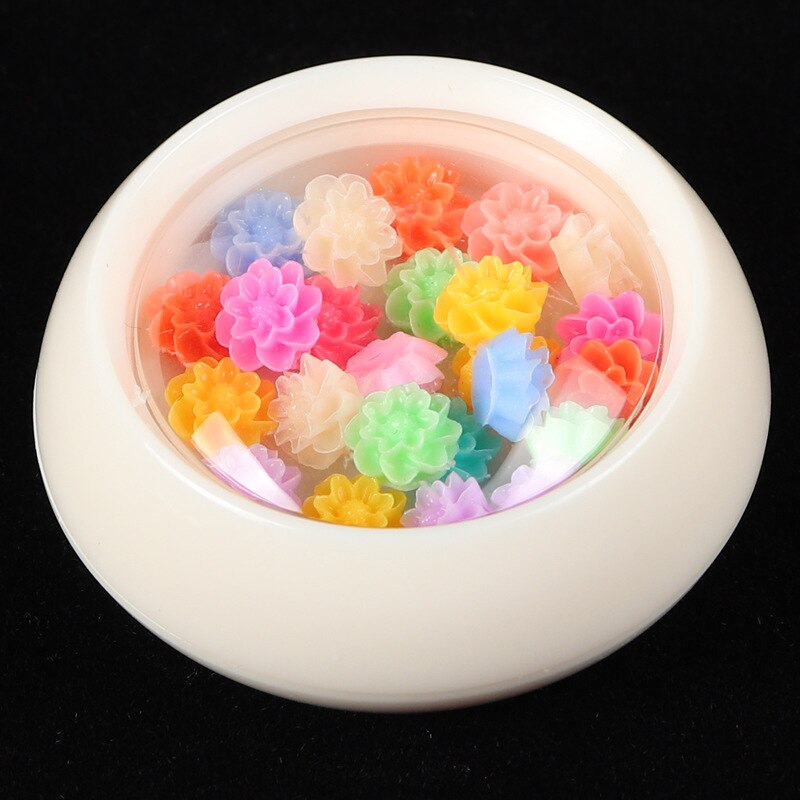 1 scatola di decorazioni per Nail Art Mini resina ... – Grandado
