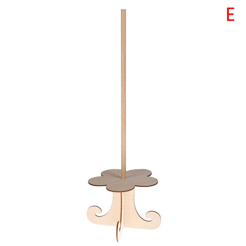Soporte de pared de Donuts para decoración de de cumpleaños y boda, estante de exhibición de pastel de postre de madera, suministros para de Navidad, 1 unidad,: E Style2