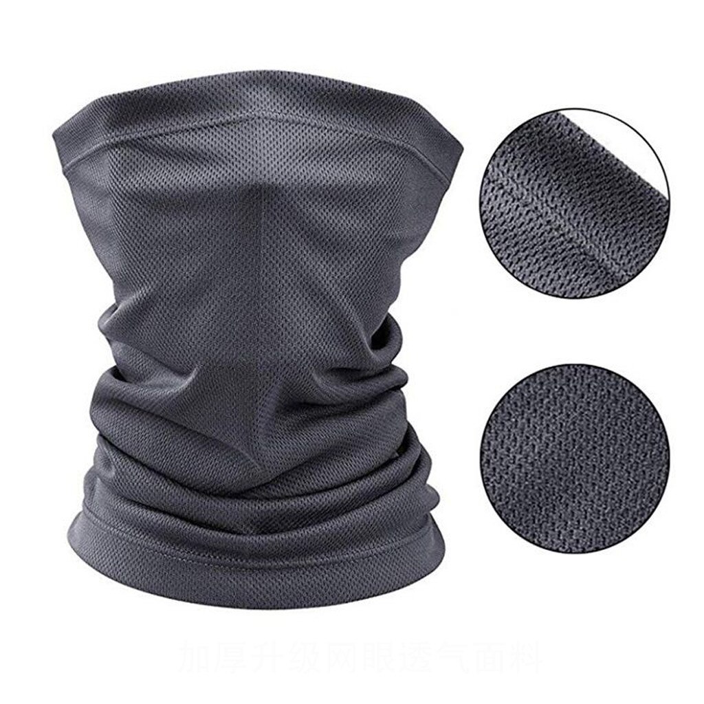 Outdoor Sports Men Women's Turban Scarf Universal Reusable Bicycle Neck Tube Face Mask Bandana Breathable Coldproof mouth masks