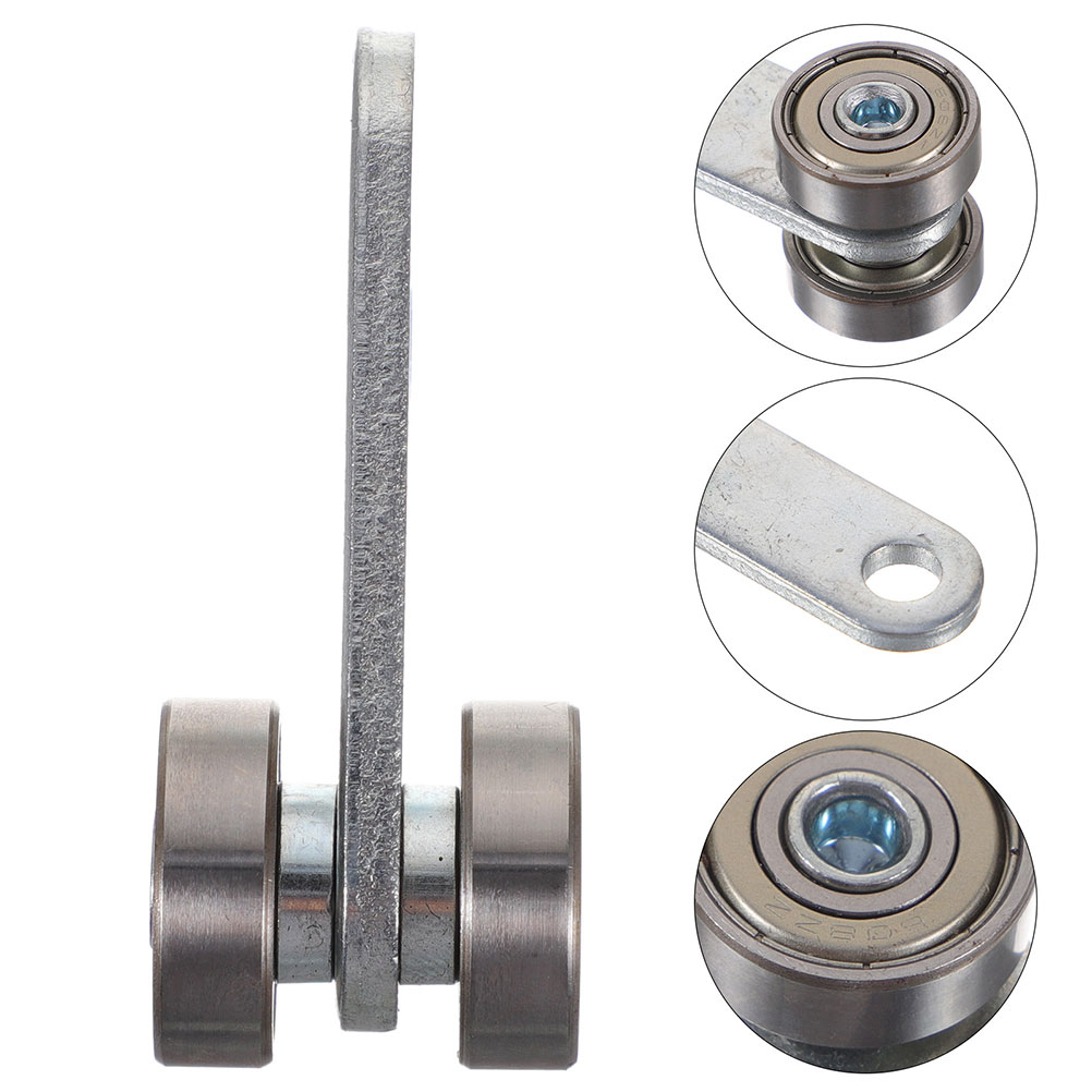 Two Wheels Trolley Assembly Sliding Door Hanging Wheel Heavy Duty Pulley Hardware Strut Channel Roller Unistrut Window