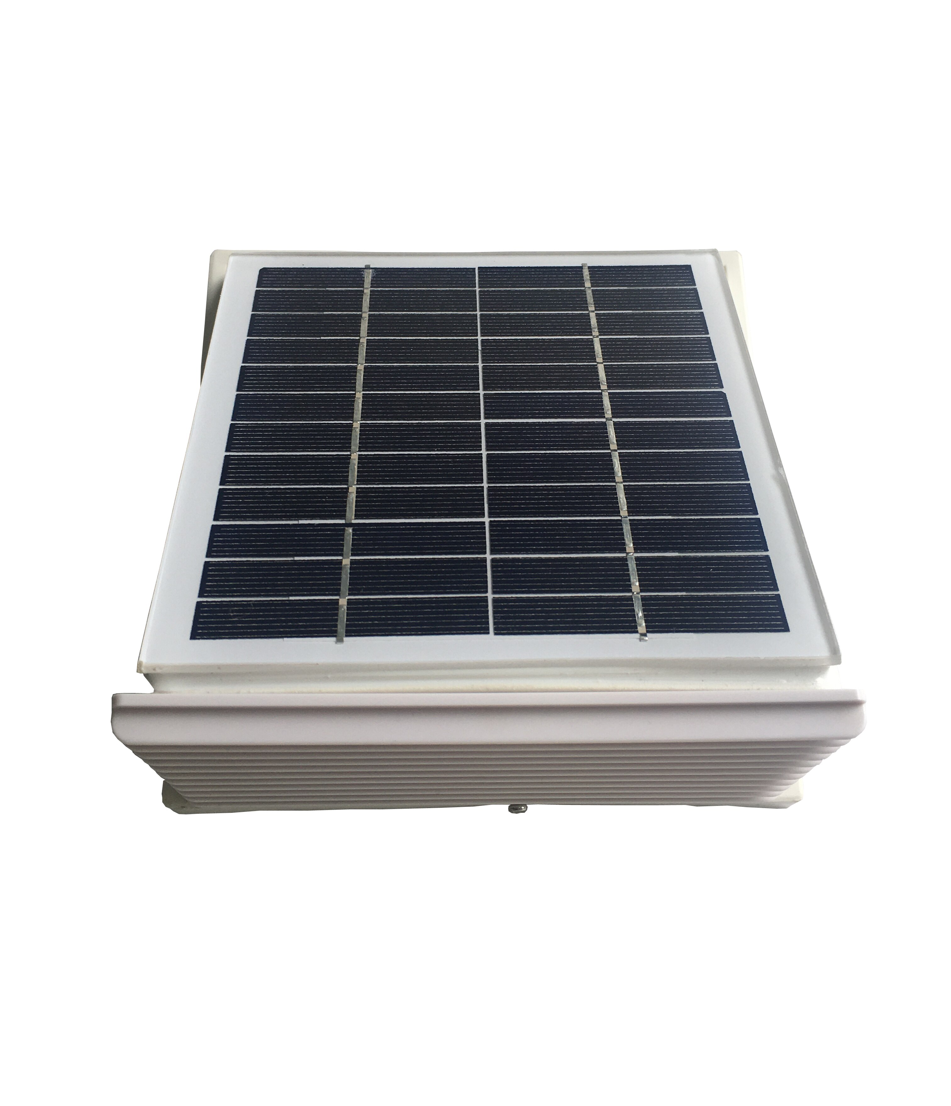 68CFM-ventilador de pared Solar de plástico, Extractor de aire de 2,5 W, diámetro de 120mm, para cobertizo e invernadero