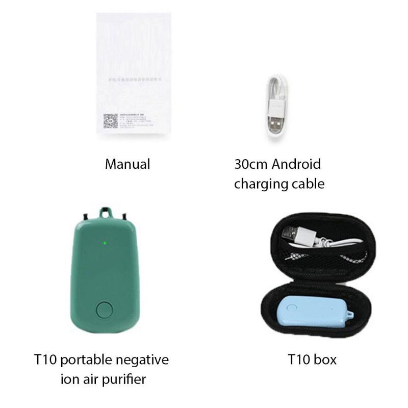 Portable Car Air Purifier Negative Ion Car Air Freshener Tool 5V / 0.2A Автомобильные Товары