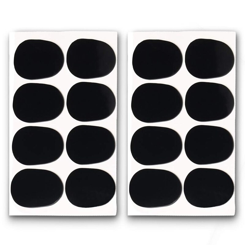 40 pièces Sax embouchure coussins, 0.8mm ténor/Alto clarinette &amp; Saxophone embouchure patchs tampons