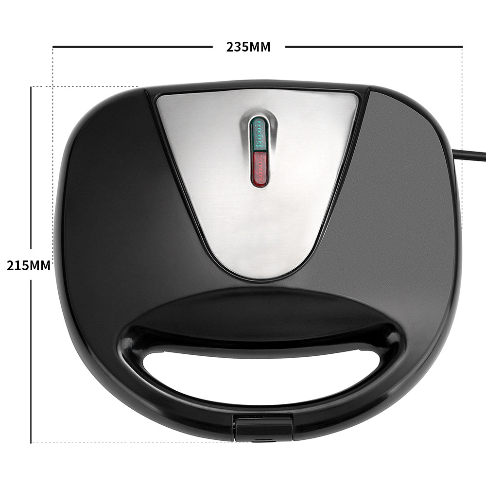 Electric Sandwich Maker Household Mini Grill Bread Waffle Pancakes baking Machine Non-stick Iron Pan Cake Oven 750 watts EU