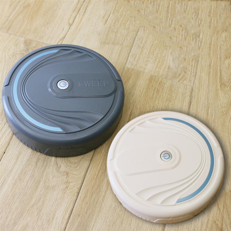 Simulation Robot de nettoyage de sol enfants jeu de rôle jouet Rechargeable artificielle balayeuse de sol jouet noir (Rechargeable)