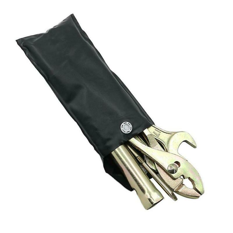 5pcs Motorcycle Tool Kit Spanner / Wrench / Screwdriver / Pliers W/Storage Bag