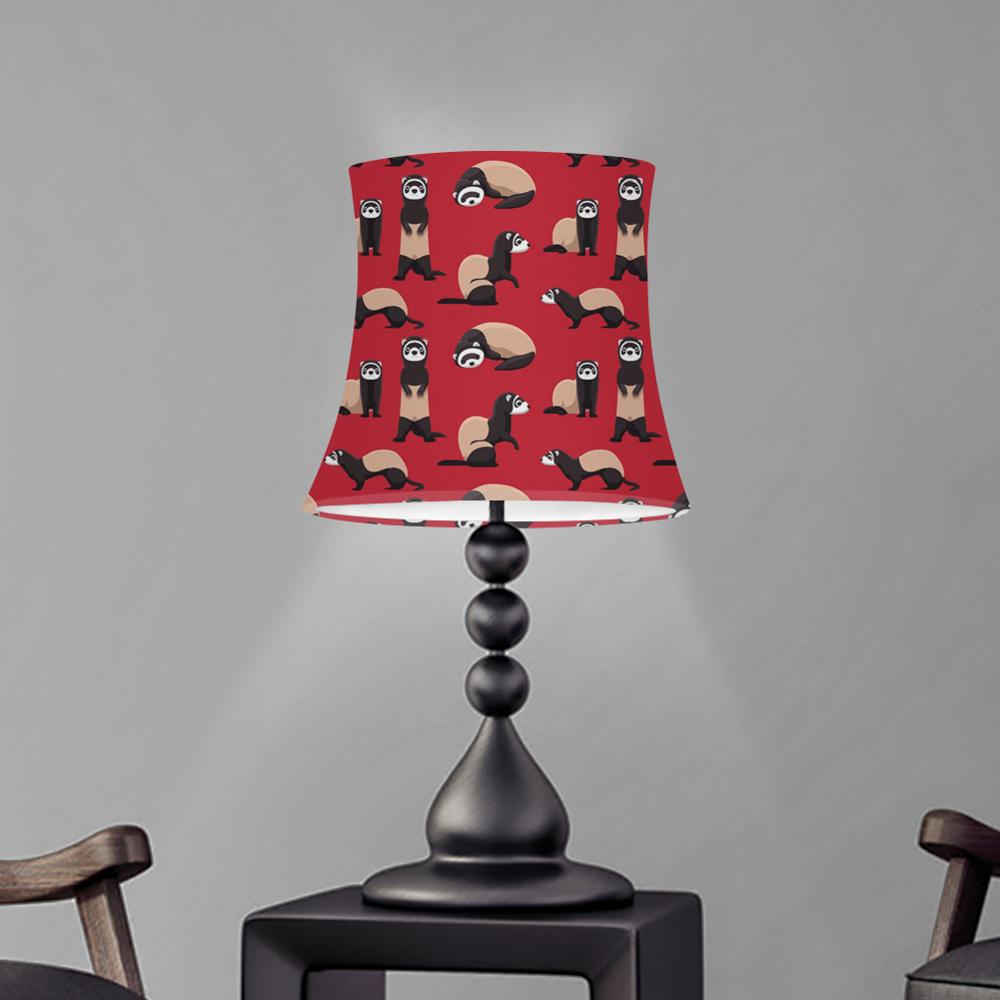 Modern tyglampa utskrift fereet sovrum lampskärm väggkonst lampöverdrag bord taklampa lock inomhusbelysning tillbehör: Z4318 hsl