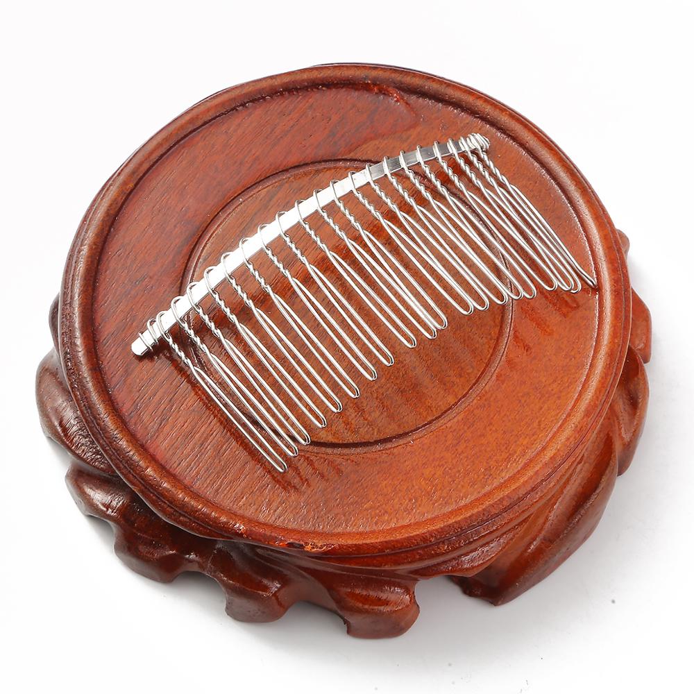 Peine de temperamento con Clip de Metal para el pelo, 20 dientes, largo, Pin para el pelo, joyería de boda personalizada, accesorios para el cabello, 1/5 Uds.