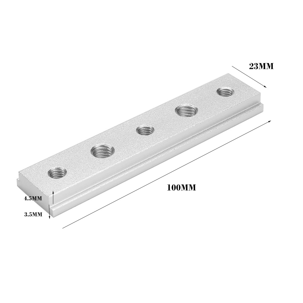 Aluminum Alloy T-tracks Slot Miter Track Saw Jig Fixture for Woodworking Tool Extrusion Connection of T-groove Aluminium: C